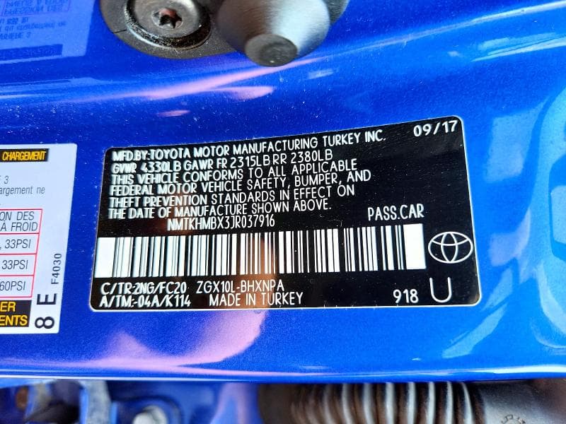 2018 TOYOTA C-HR XLE PREMIUM 13