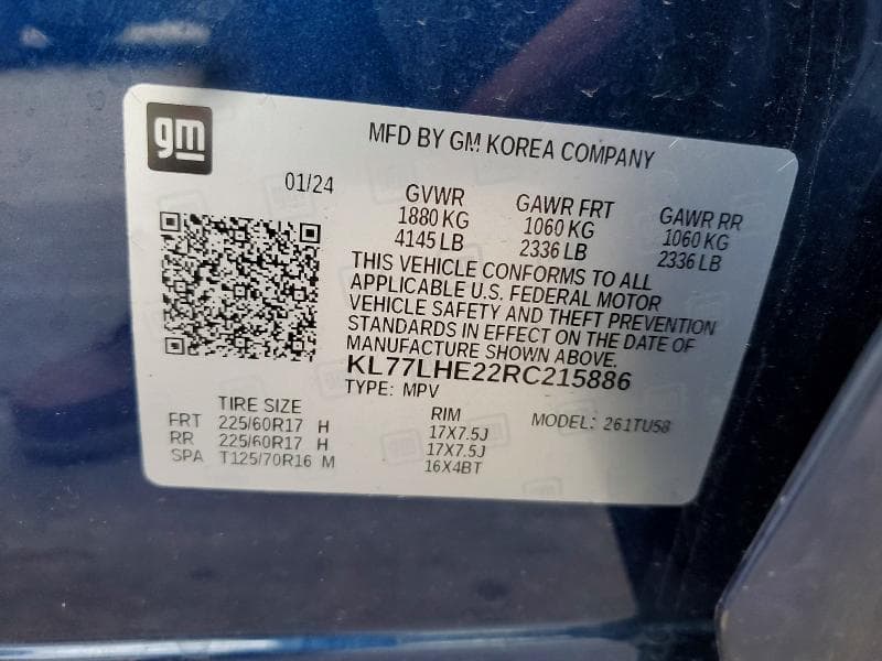 2024 CHEVROLET TRAX 1LT 13
