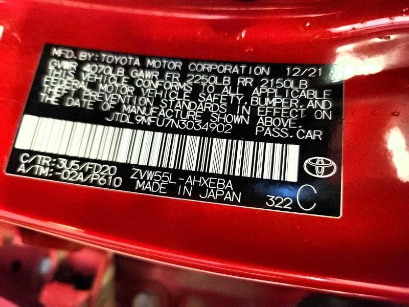 2022 TOYOTA PRIUS LE AWD-E 13