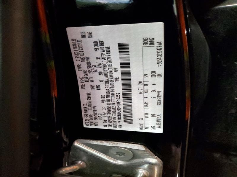 2017 FORD ESCAPE TITANIUM 13
