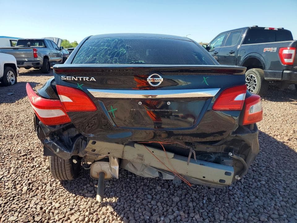 2018 NISSAN SENTRA 4D 6