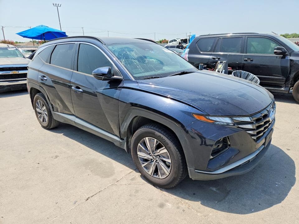 2022 HYUNDAI TUCSON BLUE 4