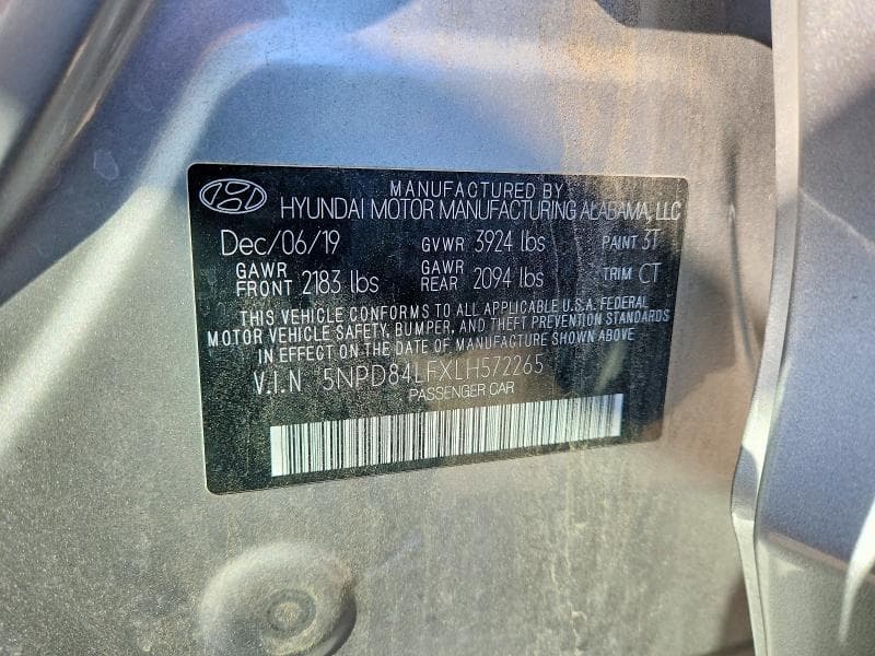 2020 HYUNDAI ELANTRA SEL 12