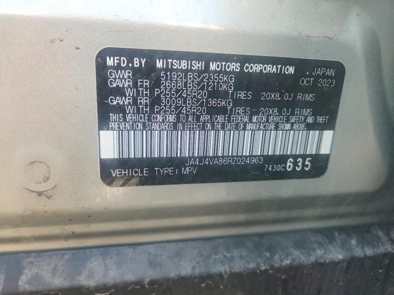 2024 MITSUBISHI OUTLANDER SE 14