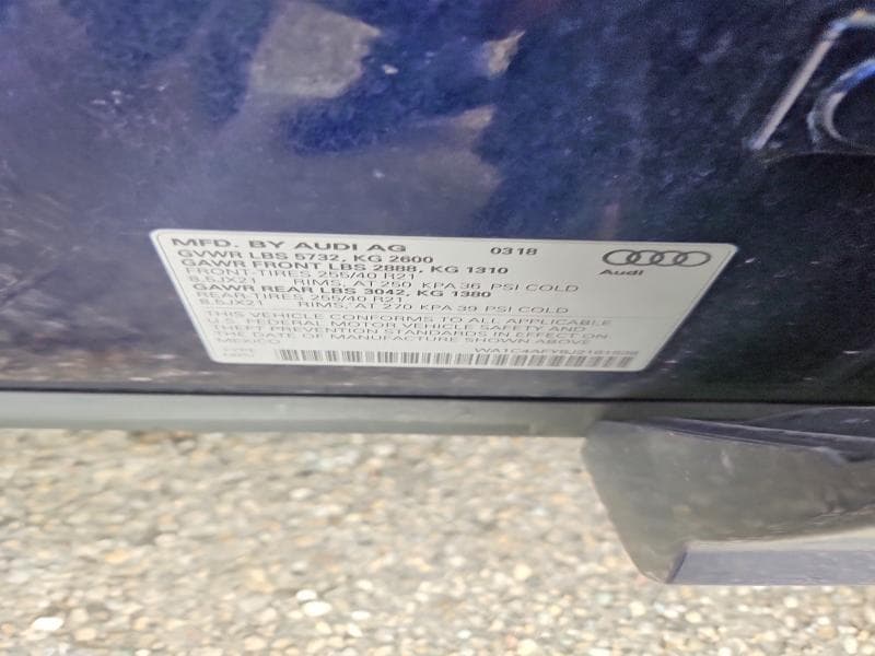 2018 AUDI SQ5 PRESTIGE 13