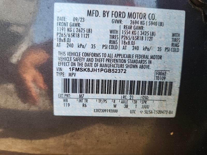 2023 FORD EXPLORER TIMBERLINE 14