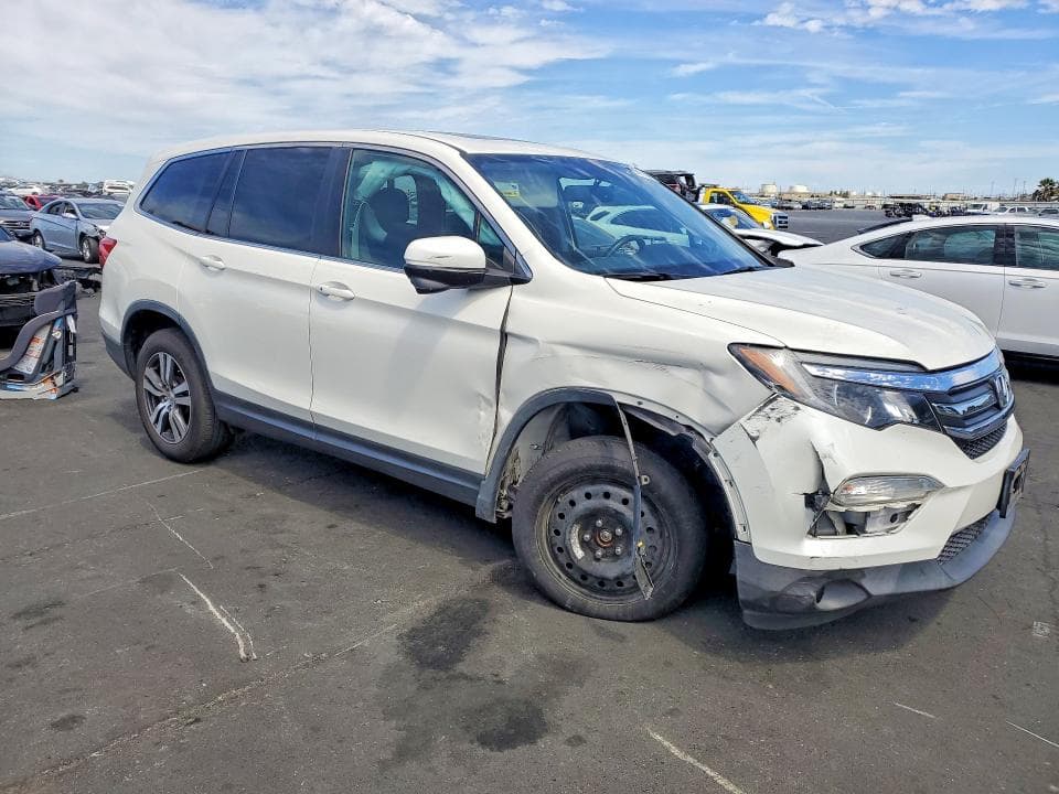 2017 HONDA PILOT EXL 4
