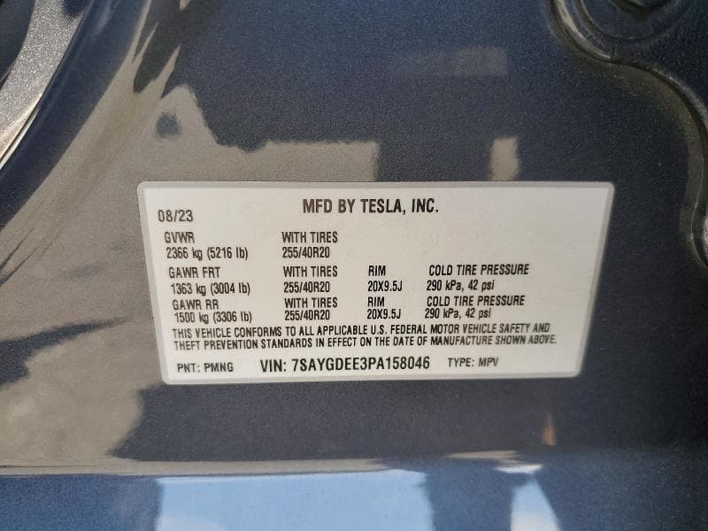 2023 TESLA MODEL Y 13