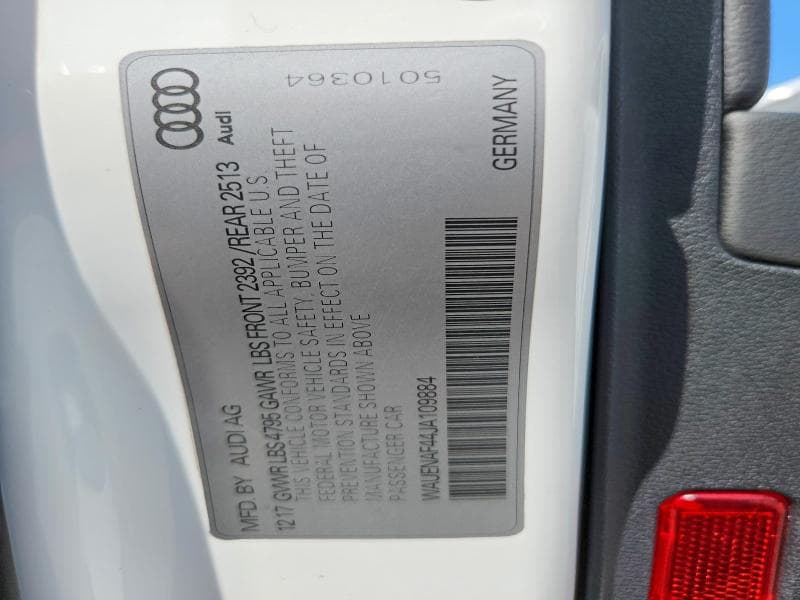 2018 AUDI A4 PREMIUM PLUS 12
