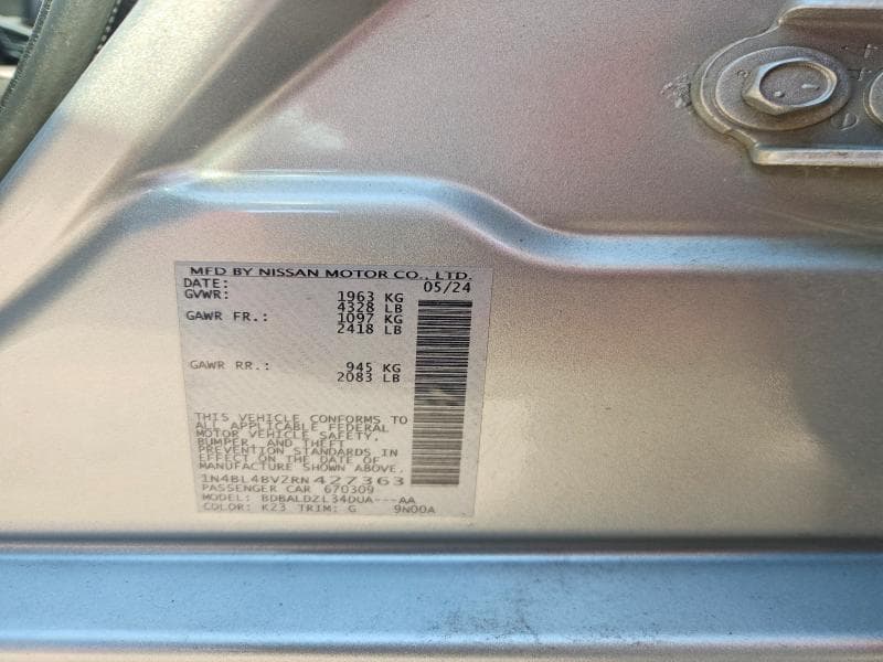 2024 NISSAN ALTIMA S 13
