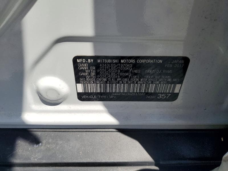2017 MITSUBISHI OUTLANDER SPORT ES 13