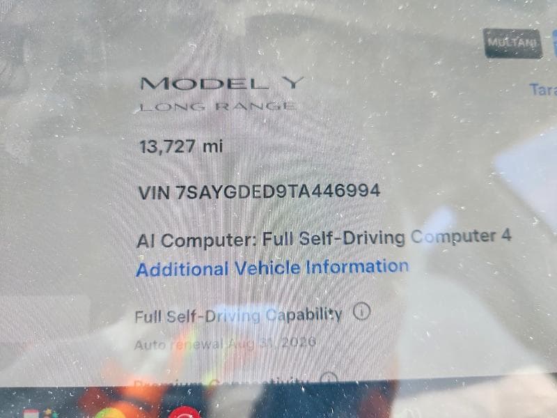 2026 TESLA MODEL Y 9