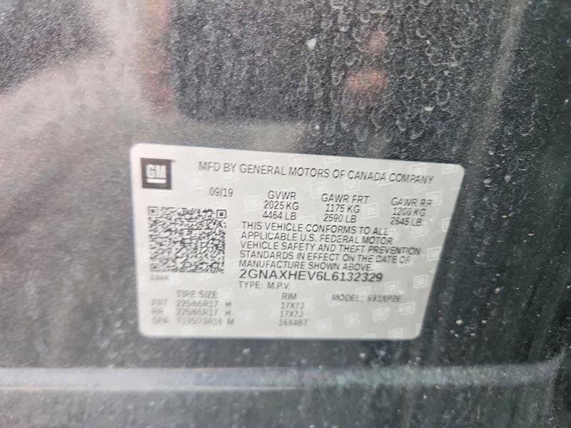 2020 CHEVROLET EQUINOX LS 13