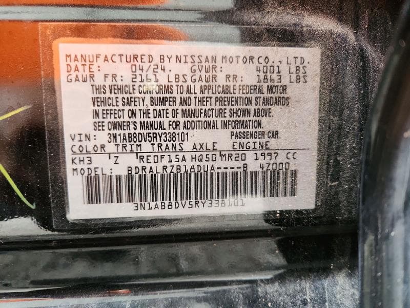 2024 NISSAN SENTRA SR 12