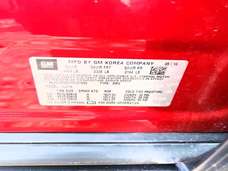 2017 BUICK ENCORE PREMIUM 13