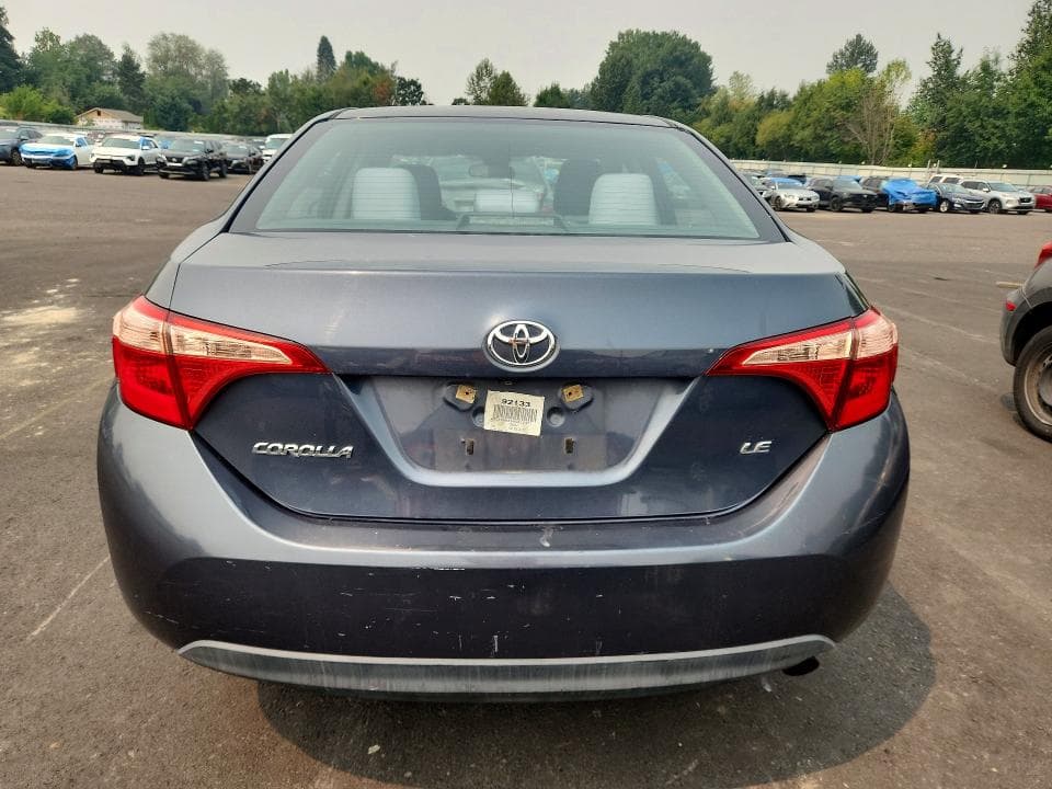 2017 TOYOTA COROLLA LE 6