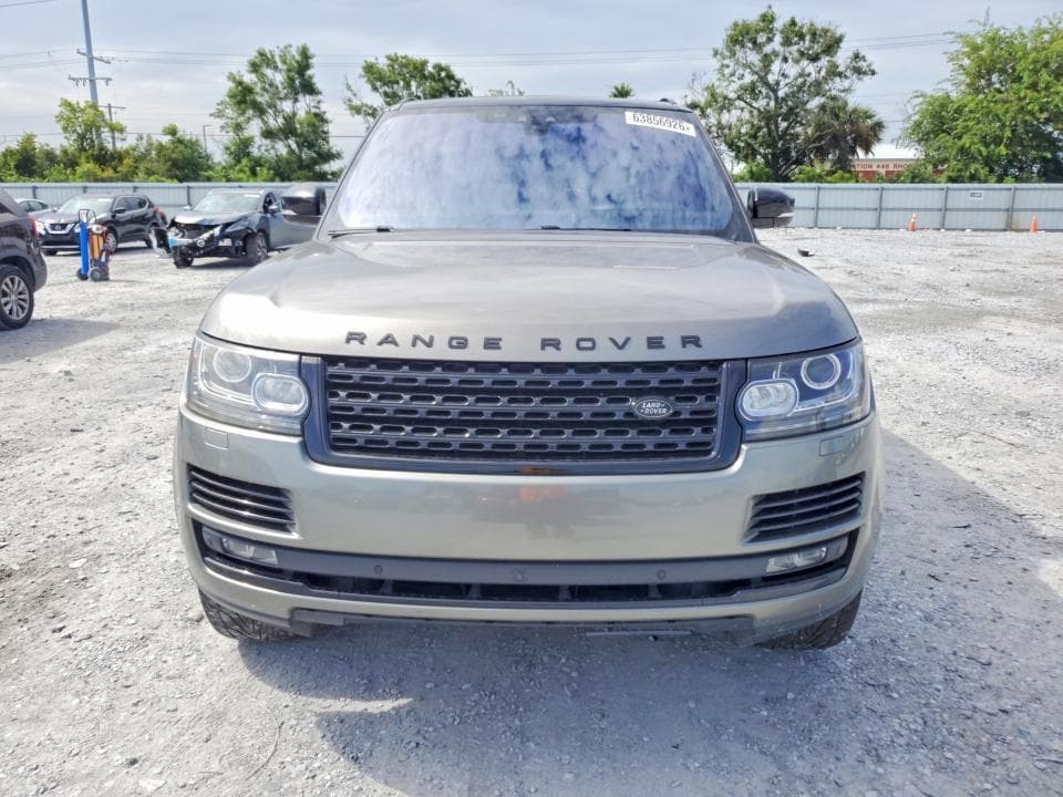 2017 LAND ROVER RANGE ROVER SUPERCHARGED 5