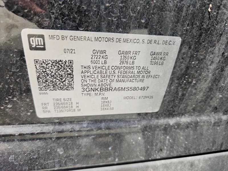 2021 CHEVROLET BLAZER 1LT 13