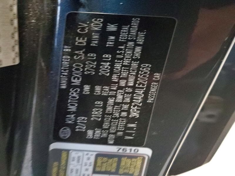2020 KIA FORTE LXS 12