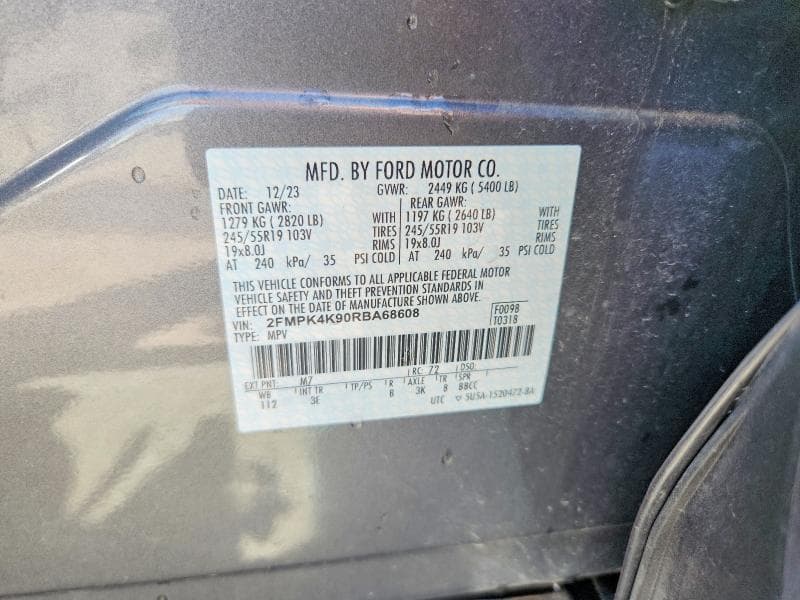 2024 FORD EDGE TITANIUM 13