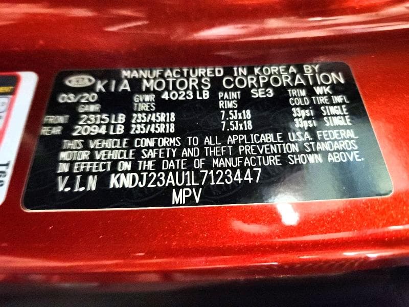 2020 KIA SOUL X-LINE 12