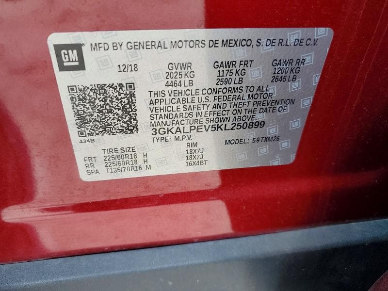 2019 GMC TERRAIN SLT 13