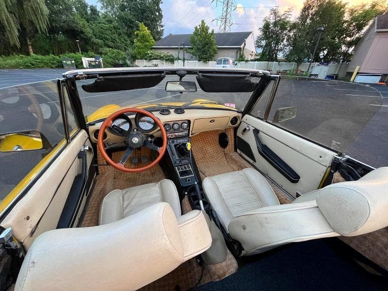 1983 ALFA ROMEO VELOCE 2000 SPIDER 10