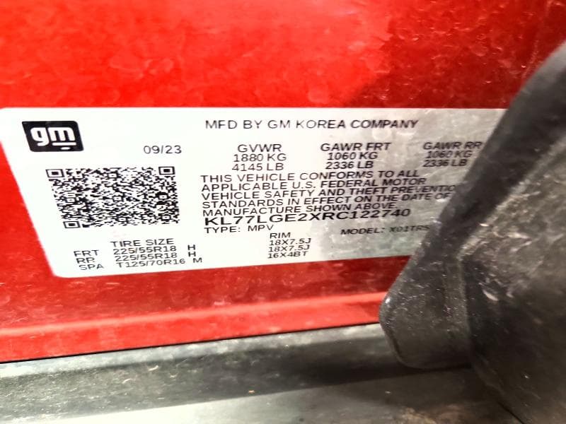 2024 CHEVROLET TRAX 1RS 13