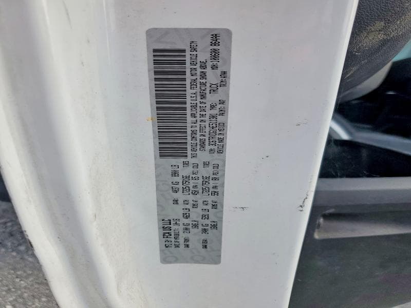 2017 RAM PROMASTER 2500 2500 HIGH 13