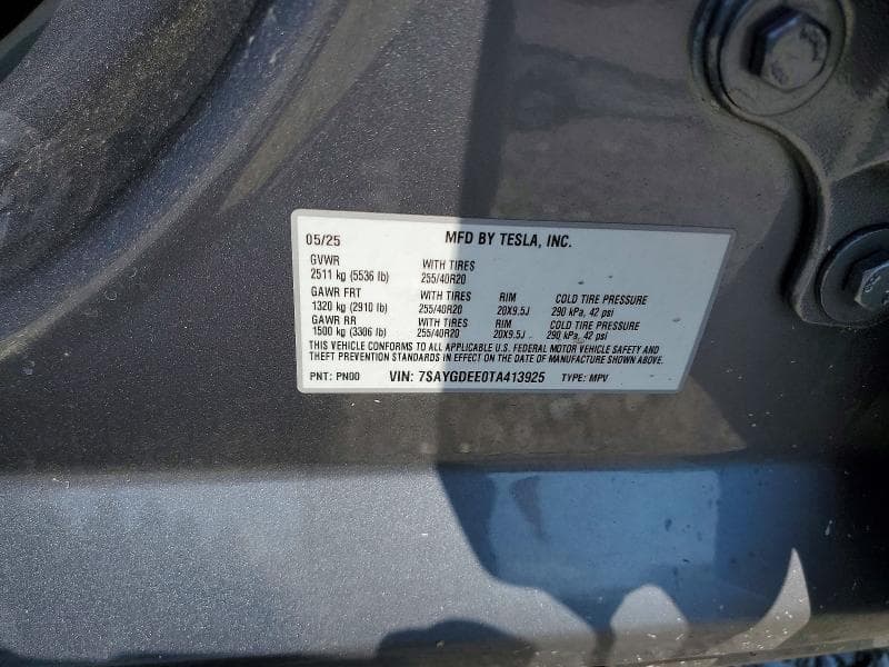 2026 TESLA MODEL Y 13
