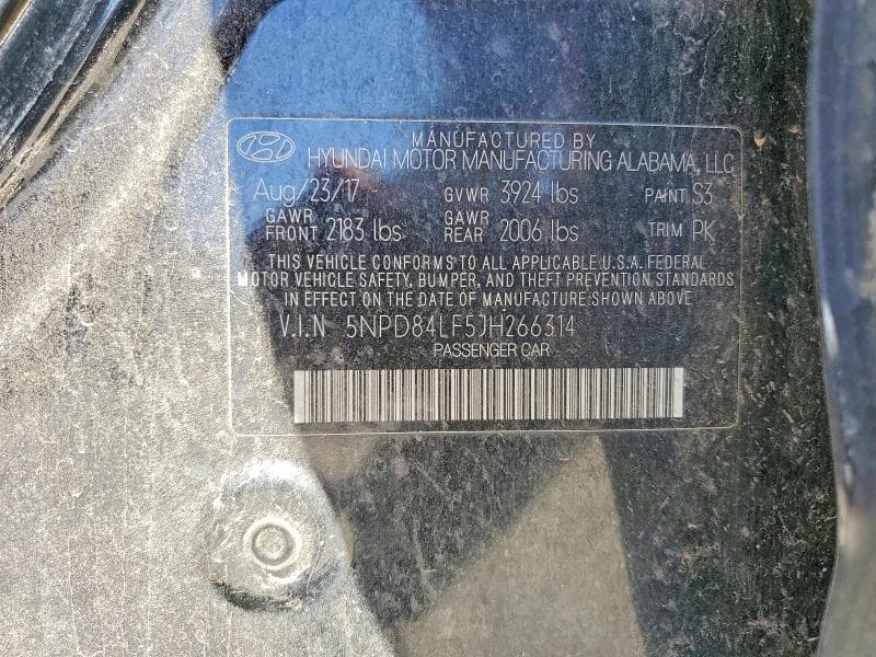 2018 HYUNDAI ELANTRA VALUE EDITION 12