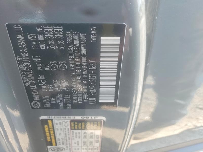 2026 HYUNDAI SANTA FE SE 13
