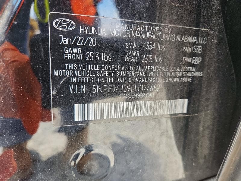2020 HYUNDAI SONATA SEL PLUS 12