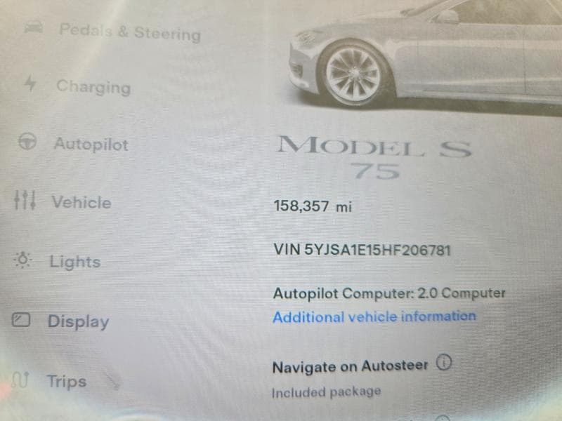 2017 TESLA MODEL S 9