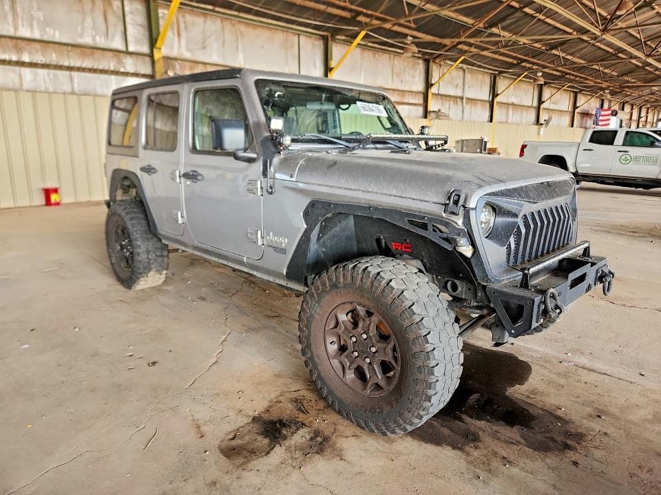 2018 JEEP WRANGLER UNLIMITED SPORT 4