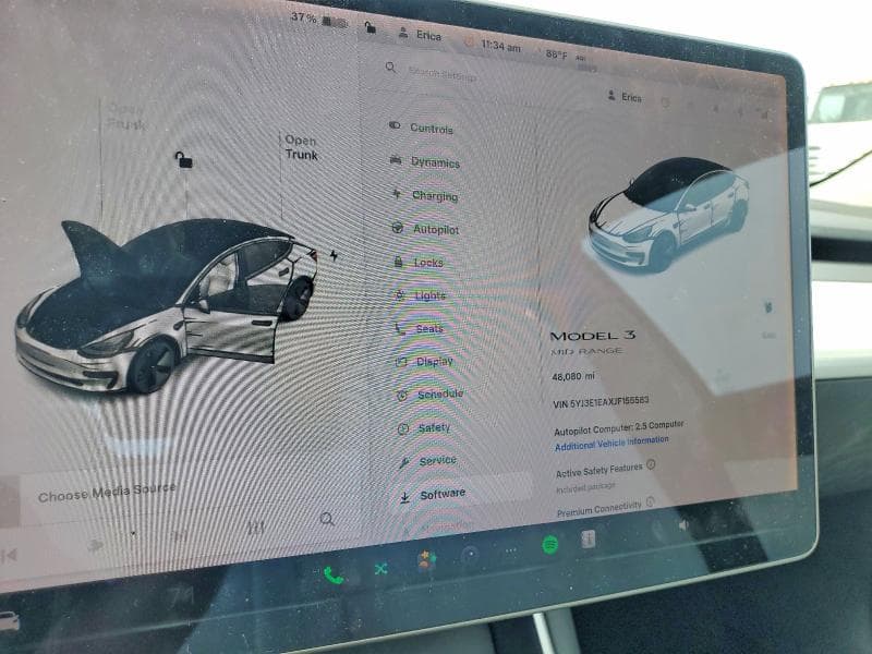 2018 TESLA MODEL 3 9