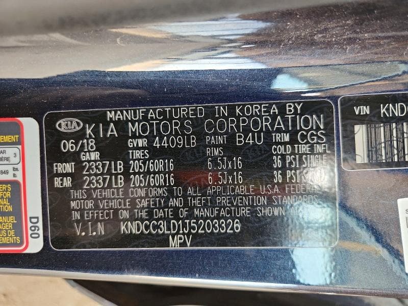2018 KIA NIRO EX PREMIUM 12