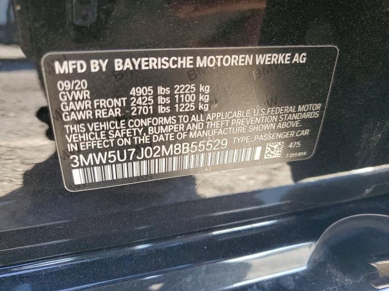 2021 BMW M340I 12