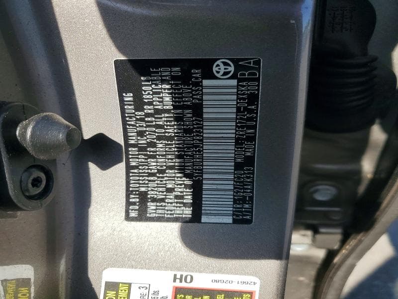 2018 TOYOTA COROLLA SE 12