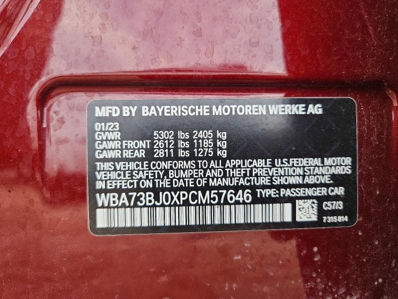 2023 BMW 540 XI 12