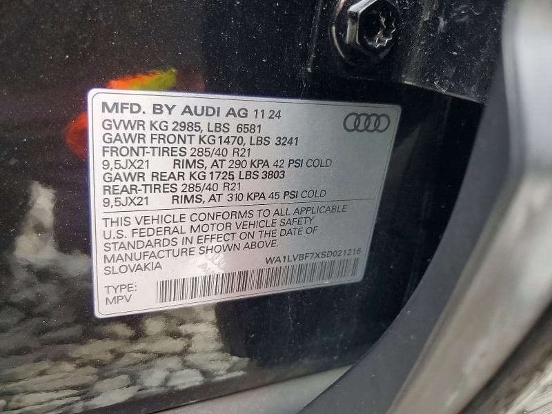 2025 AUDI Q7 PREMIUM PLUS 13