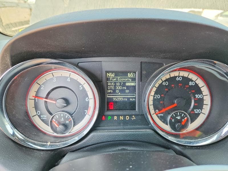 2017 DODGE GRAND CARAVAN GT 9