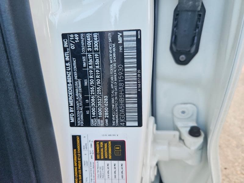 2017 MERCEDES-BENZ GLE 350 4MATIC 12