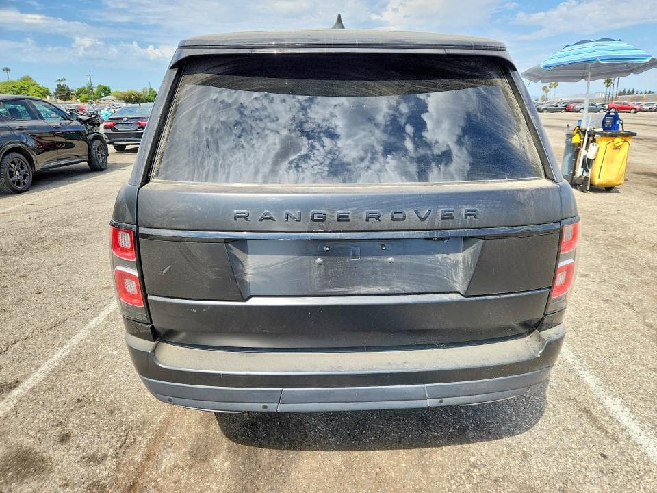 2019 LAND ROVER RANGE ROVER SUPERCHARGED 6