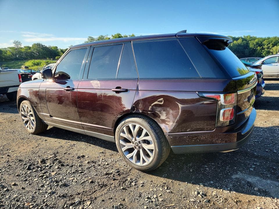 2019 LAND ROVER RANGE ROVER HSE 2
