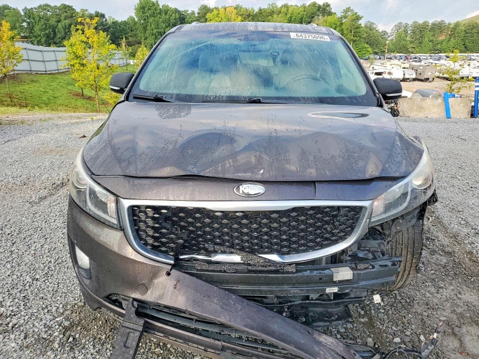 2017 KIA SEDONA SX 5