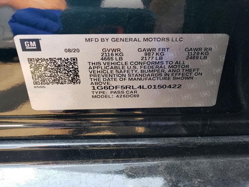 2020 CADILLAC CT4 PREMIUM LUXURY 12