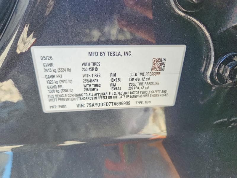 2026 TESLA MODEL Y 13
