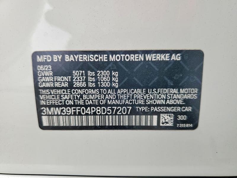 2023 BMW 330E 12