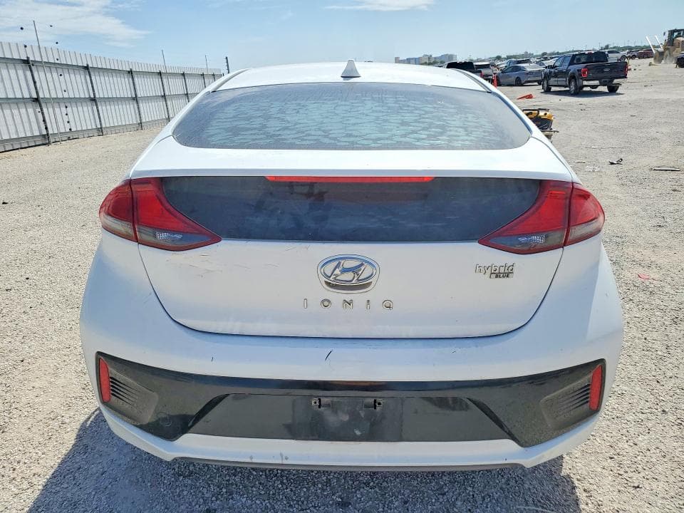 2018 HYUNDAI IONIQ BLUE 6